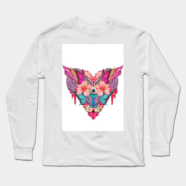 Fragile heart Long Sleeve T-Shirt by VALENTINA BROSTEAN